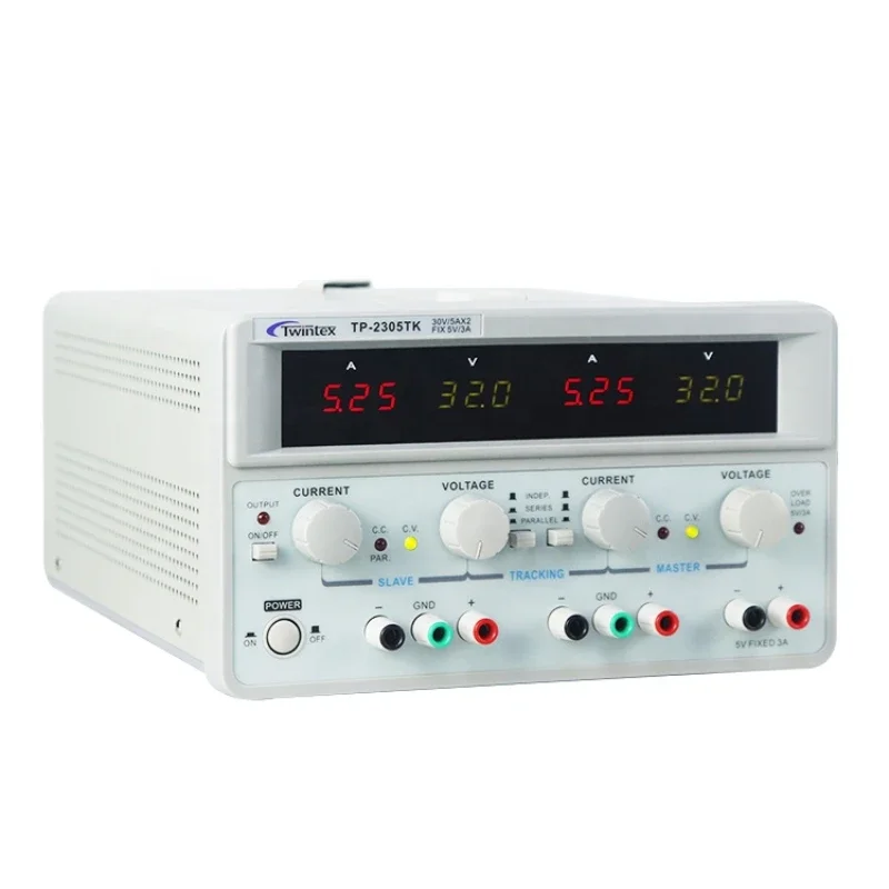 Zasilacz laboratoryjny liniowy – Dual Channel Linear Power Supply 30V 5A recenzja i cena